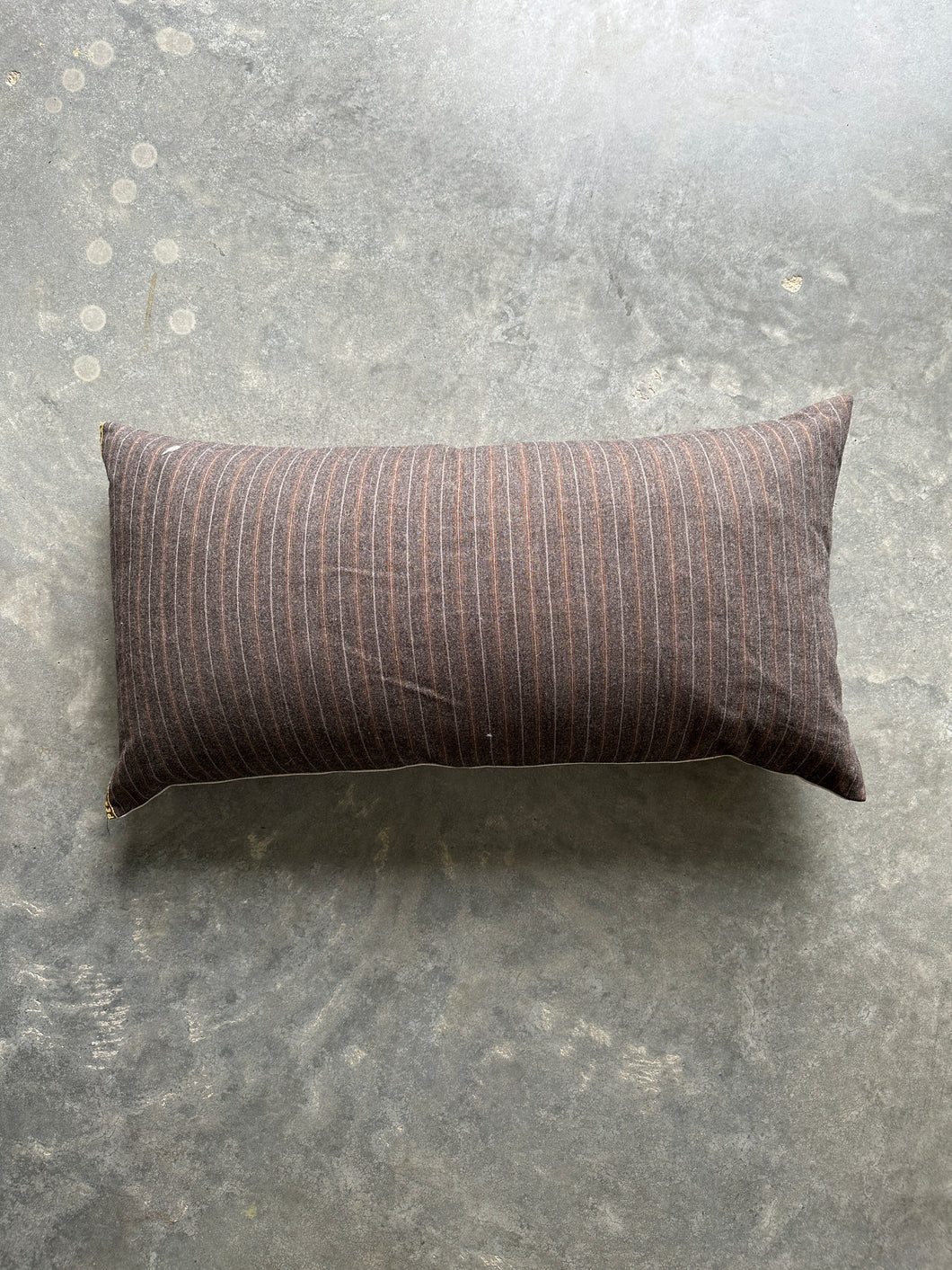 Cashmere and wool pillow