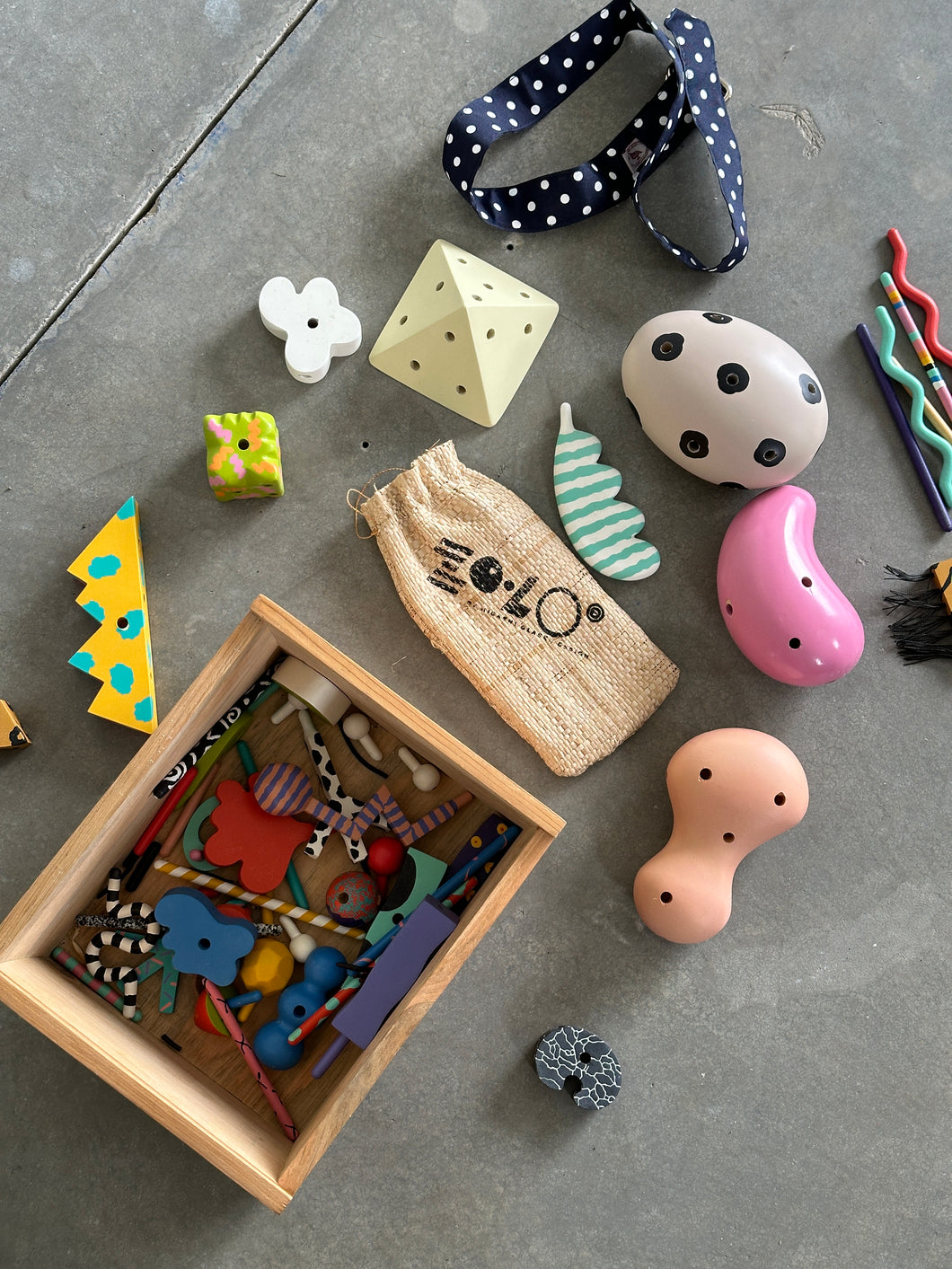 Zolo wooden toy sculpture set