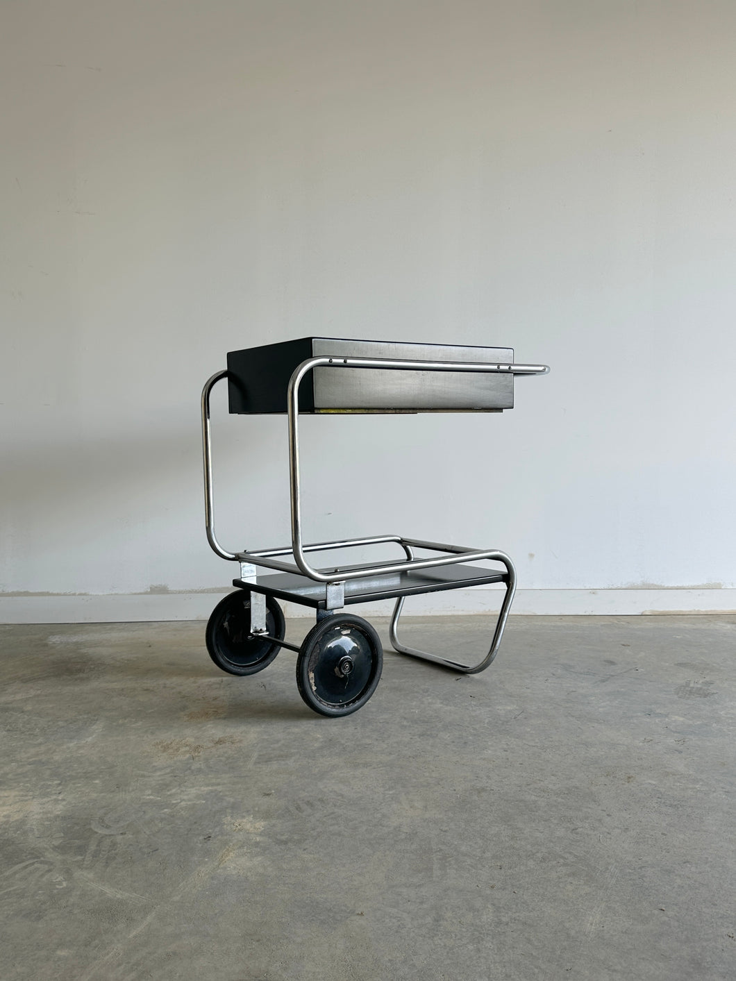 Bar cart by Gilbert Rohde