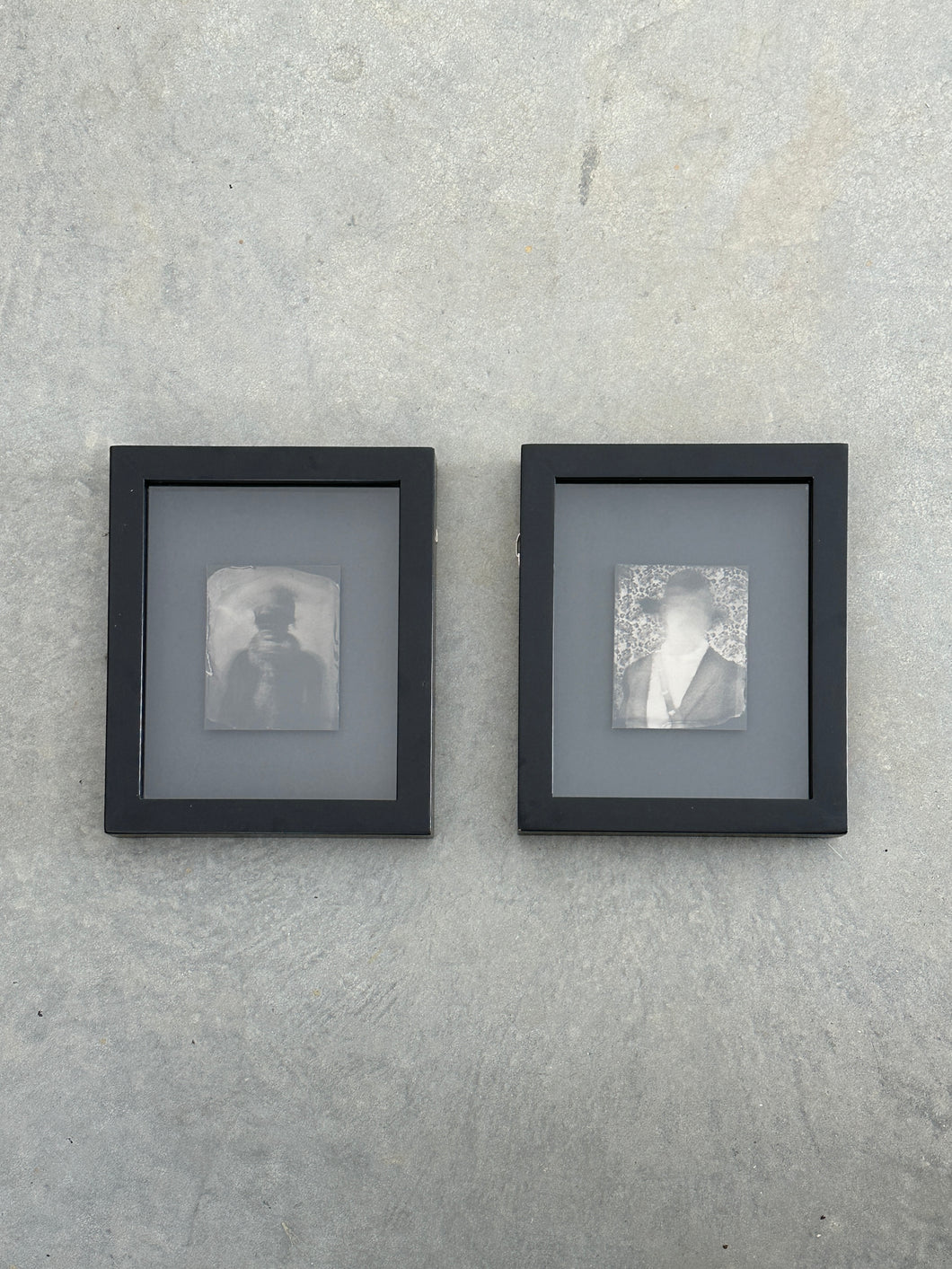 'Outlaw' series framed tintypes, 2015